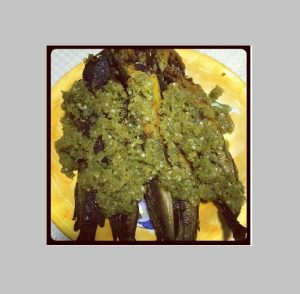 Set Keli Sambal hijau